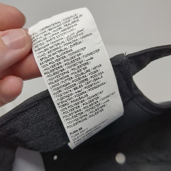 Team Penske Slideback Hat Black One Size Embroidered Signed Puma - Picture 11 of 11